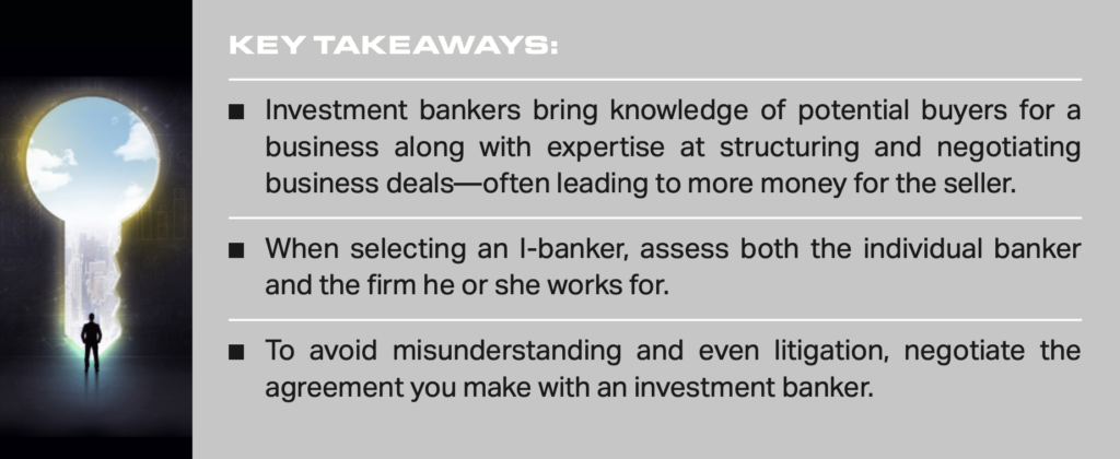 Should You Use an Investment Banker When Selling Your Company?