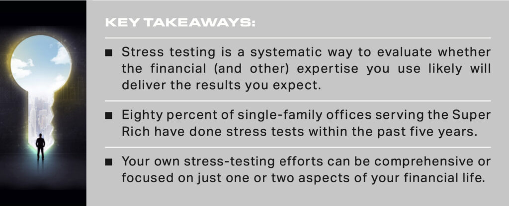 Stress Tests: Putting Plans Through Their Paces