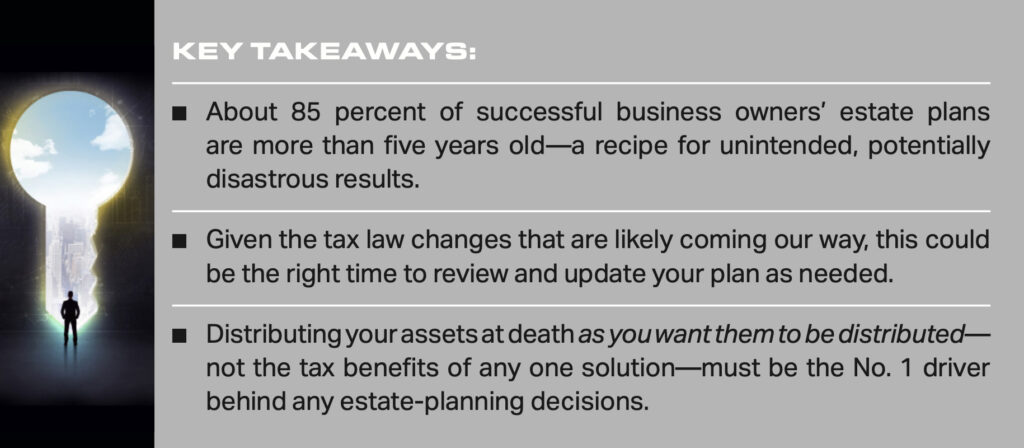 Business Owners: Time to Update That Estate Plan