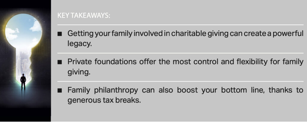 Five Reasons to Make Philanthropy a Family Affair